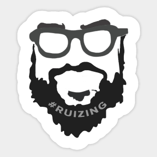 RUIZING FACE TEE l best t-shirt gift for him Sticker